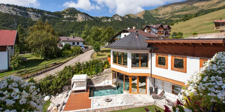Italské Alpy s wellness, vyhlášenou restaurací, animacemi a kartou výhod