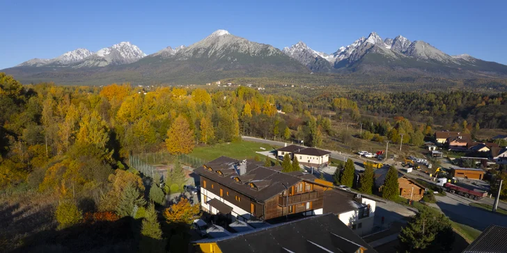 Vysoké Tatry: dovolená ve 3* hotelu v Nové Lesné s polopenzí a finskou saunou