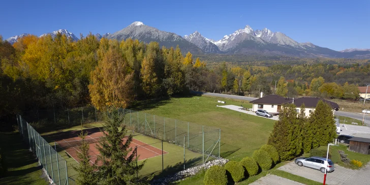 Vysoké Tatry: dovolená ve 3* hotelu v Nové Lesné s polopenzí a finskou saunou