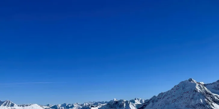 Pitztalský ledovec: hotel v 1700 m n. m. s panoramatickým wellness, celodenní stravou a kartou plnou výhod