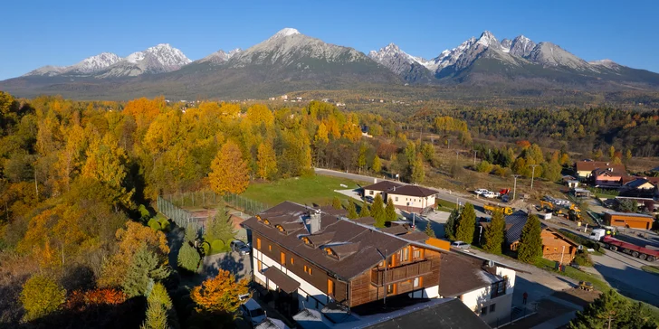 Vysoké Tatry: dovolená ve 3* hotelu v Nové Lesné s polopenzí a finskou saunou