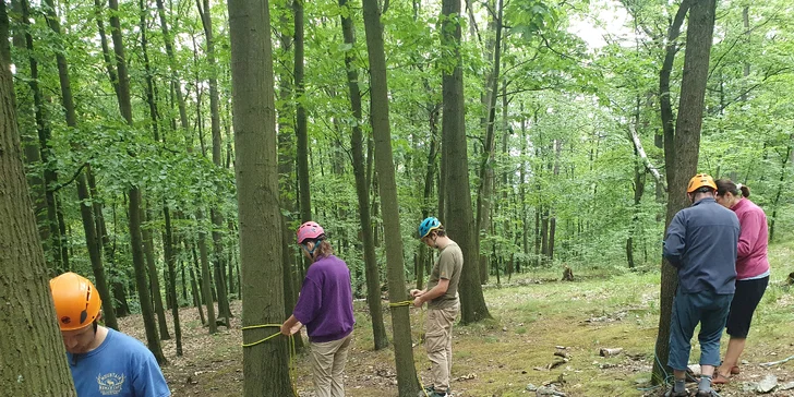 Kurz lezení na Budovských skalách u Svádova na znělci až pro 3 osoby