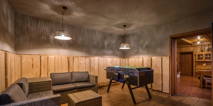 Pobyt v penzionu na Liptově: wellness, polopenze, tenis, squash i kola v ceně