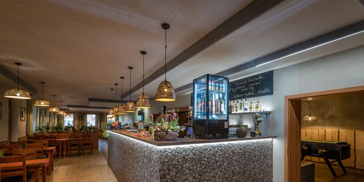 Pobyt v penzionu na Liptově: wellness, polopenze, tenis, squash i kola v ceně