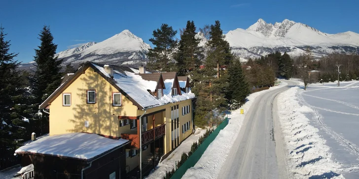 Dovolená ve Staré Lesné: penzion s polopenzí a slevou do Aquacity Poprad i do wellness