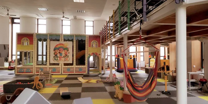 Místo plné her a radosti: vstupy do nové dětské herny pro děti i dospělé