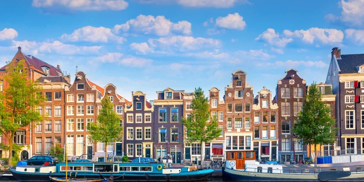 Objevte kouzelné uličky Amsterdamu: 4* hotel u moře se snídaní či polopenzí