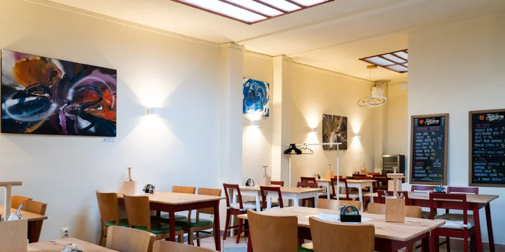 Půl kila tataráku a 20 topinek s česnekem U Zlaté konve v centru Brna