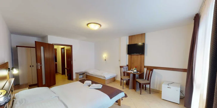 Rodinný hotel v Malé Fatře až pro 4 osoby: bufetové snídaně a sauna