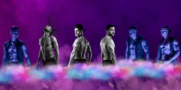Show vymakaných těl: 90min. žhavé vystoupení pánské skupiny Men4Queen v Jihlavě
