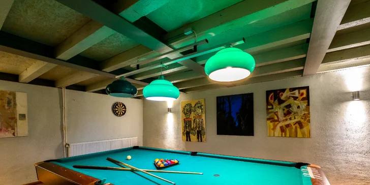 Hraběcí pobyt v zámečku nedaleko Nitry: polopenze, bowling i sleva do termálů