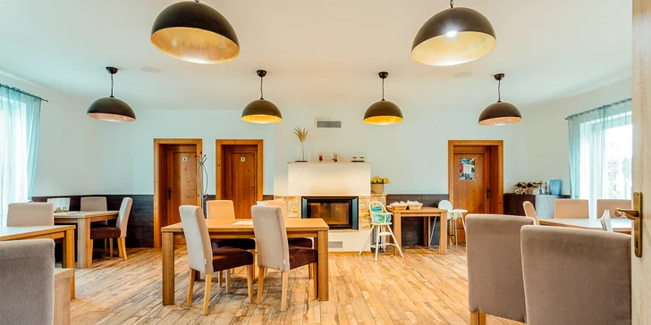 Výjimečný pobyt v penzionu nedaleko Martina s polopenzí a vstupem do wellness