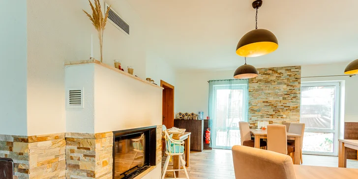 Výjimečný pobyt v penzionu nedaleko Martina s polopenzí a vstupem do wellness