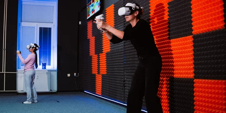 Akční svět Hero Zone ve virtuální realitě: 60 min. pro 1–4 osoby