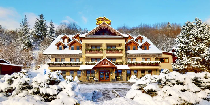 Rodinný hotel v Malé Fatře až pro 4 osoby: bufetové snídaně a sauna