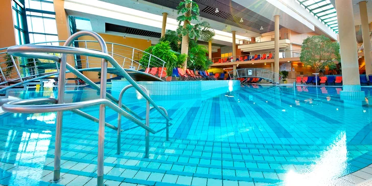 Wellness pobyt: polopenze, neomezený vstup do aquaparku i zábavního centra pro děti a dospělé