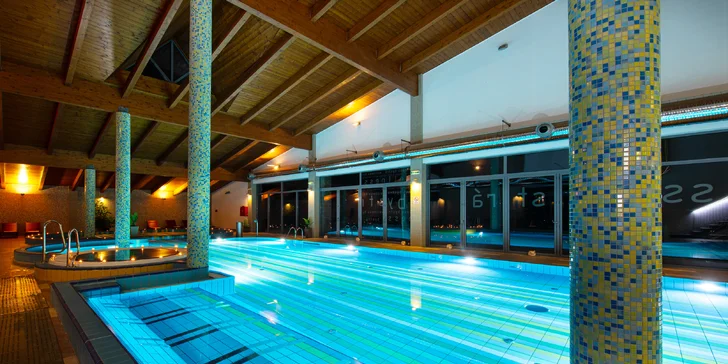 Pobyt v Nízkých Tatrách pod Chopkem: hotel s polopenzí a neomezeným vodním a saunovým světem