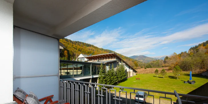 Pobyt v Nízkých Tatrách pod Chopkem: hotel s polopenzí a neomezeným vodním a saunovým světem