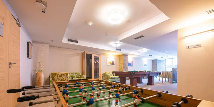 Pobyt v Nízkých Tatrách pod Chopkem: hotel s polopenzí a neomezeným vodním a saunovým světem
