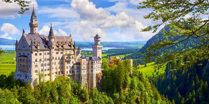 Nejkrásnější zámky Bavorska: 3denní zájezd vč. ubytování se snídaní a dopravy