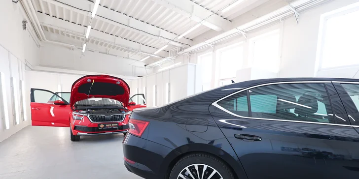 Kompletní a detailní čištění automobilu vč. tepování a voskování: malé, střední i velké vozy