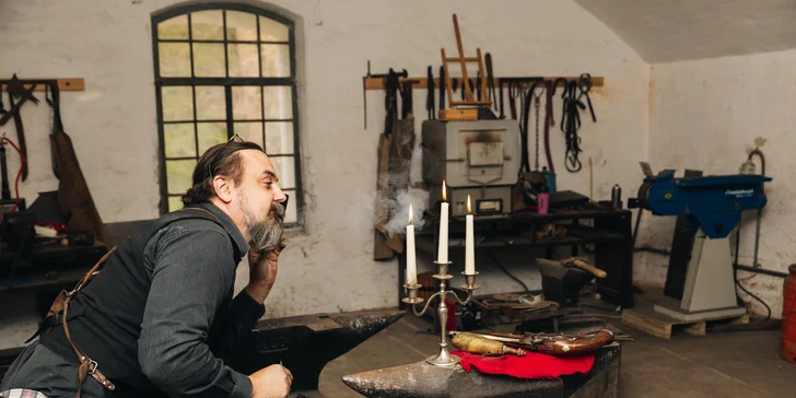 Dobrodružství v pevnosti: výroba střeliva, historická střelnice i večeře pro dva