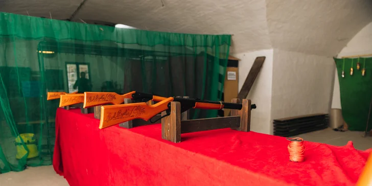 Dobrodružství v pevnosti: výroba střeliva, historická střelnice i večeře pro dva