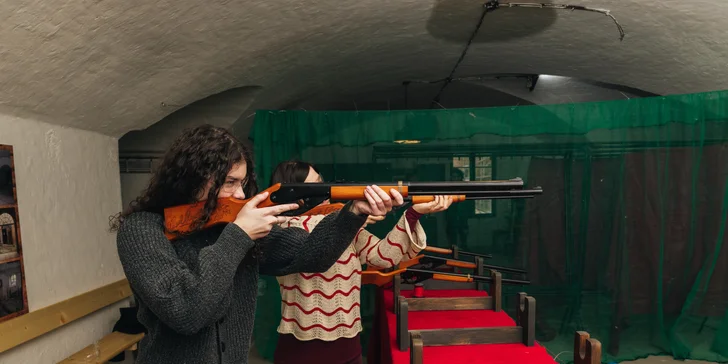 Dobrodružství v pevnosti: výroba střeliva, historická střelnice i večeře pro dva