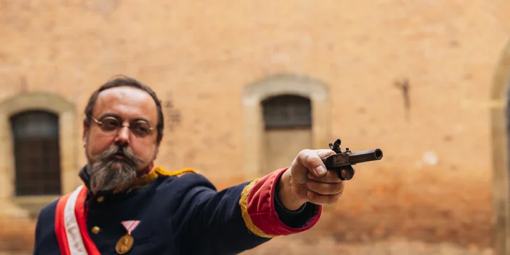 Dobrodružství v pevnosti: výroba střeliva, historická střelnice i večeře pro dva