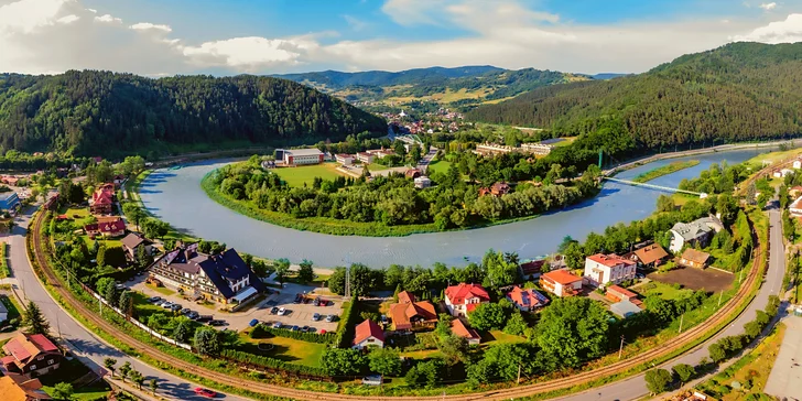 Jedinečný wellness pobyt v lázeňském městečku Piwniczna-Zdrój v Beskydech