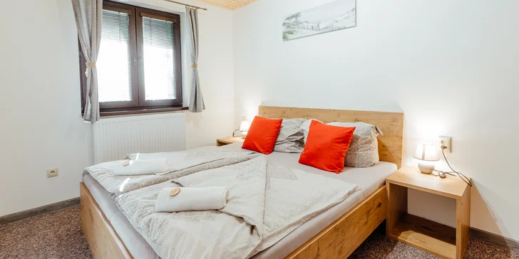 Romantika jako z pohádky blízko Banské Štiavnice: pobyt v apartmánu s lahví vína i wellness