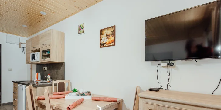 Romantika jako z pohádky blízko Banské Štiavnice: pobyt v apartmánu s lahví vína i wellness