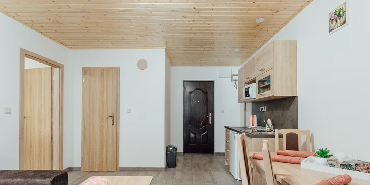 Romantika jako z pohádky blízko Banské Štiavnice: pobyt v apartmánu s lahví vína i wellness