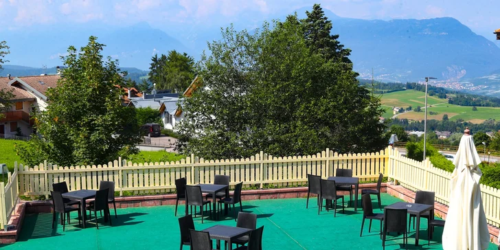 Dovolená v Dolomitech: 3* hotel se stravou a neomezeným vstupem do wellness