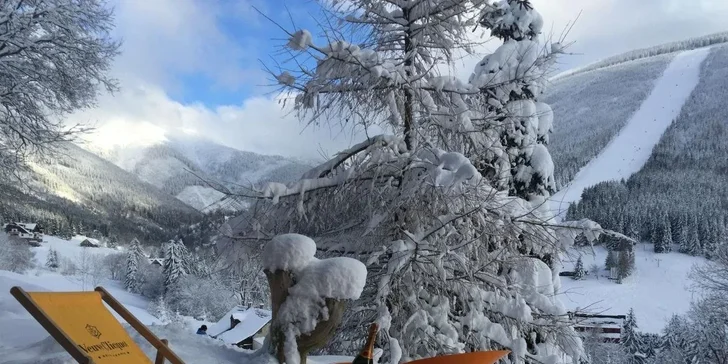Hurá do Špindlu: 3* horský hotel Olympie se snídaní, wellness a vyžití pro děti, sjezdovky