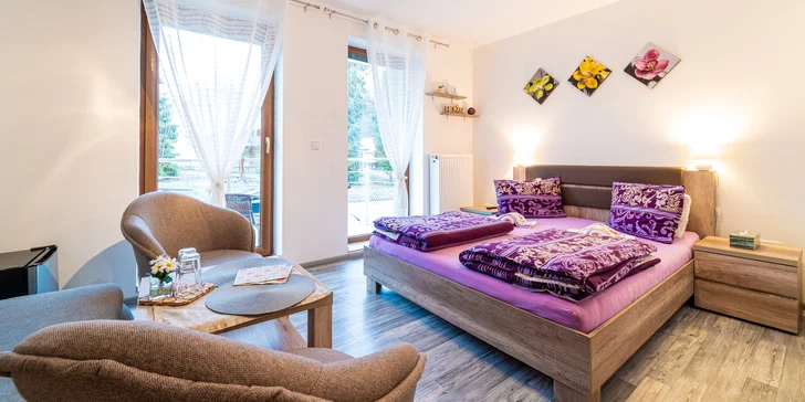 Dovolená v rodinném penzionu přímo nad Kolonádou v Bardejovských Lázních