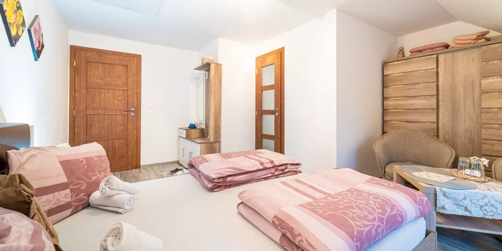 Dovolená v rodinném penzionu přímo nad Kolonádou v Bardejovských Lázních