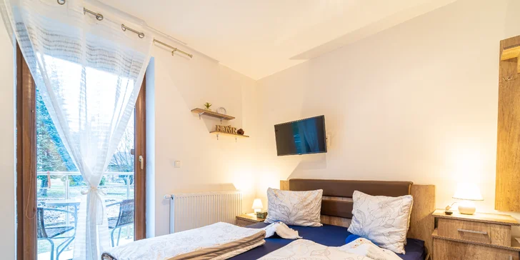 Dovolená v rodinném penzionu přímo nad Kolonádou v Bardejovských Lázních