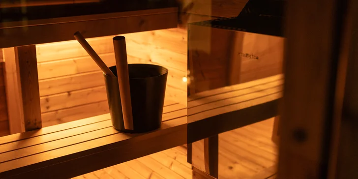 Privátní wellness apartmán od 15 do 22 h: sauna, bazén i spa s vířivkou jen pro vás dva