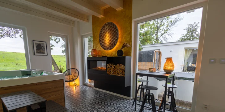 Privátní wellness apartmán od 15 do 22 h: sauna, bazén i spa s vířivkou jen pro vás dva