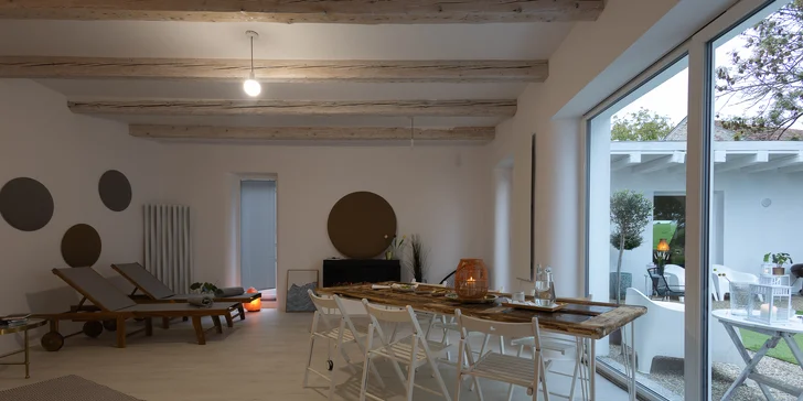 Privátní wellness apartmán od 15 do 22 h: sauna, bazén i spa s vířivkou jen pro vás dva