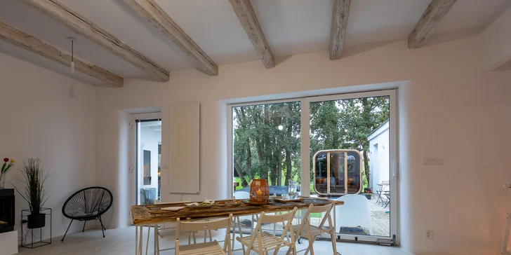 Privátní wellness apartmán od 15 do 22 h: sauna, bazén i spa s vířivkou jen pro vás dva