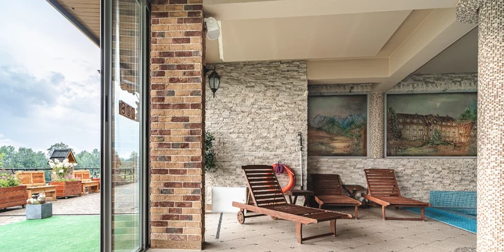 Relaxační pobyt na polské straně Tater: strava a neomezený vstup do bazénu i saun