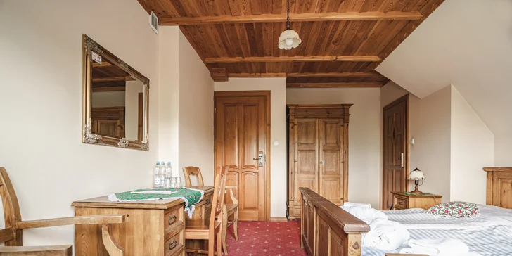 Relaxační pobyt na polské straně Tater: strava a neomezený vstup do bazénu i saun