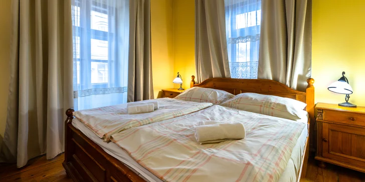 Pobyt v penzionu Kachelman s privátním wellness v historickém centru Banské Štiavnice