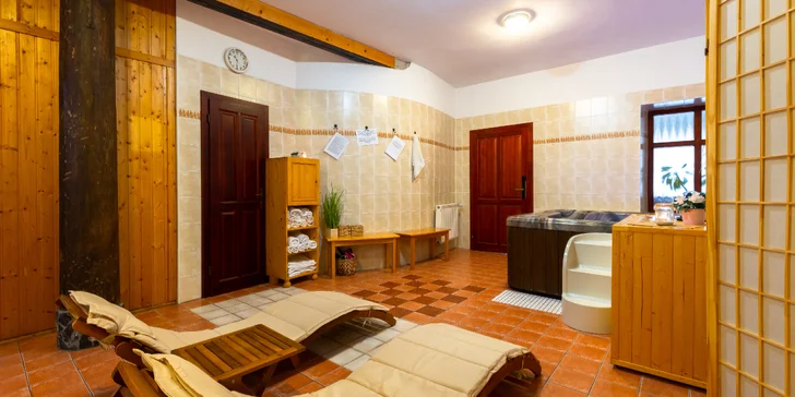 Pobyt v penzionu Kachelman s privátním wellness v historickém centru Banské Štiavnice