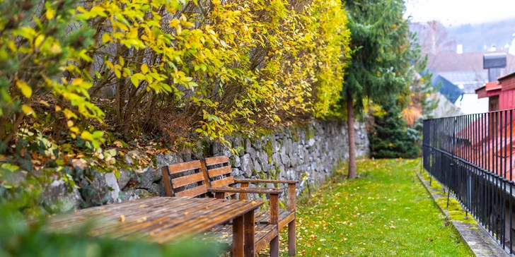Pobyt v penzionu Kachelman s privátním wellness v historickém centru Banské Štiavnice
