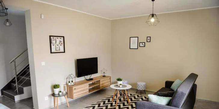 Moderní apartmány u termálů Podhájska: privátní wellness, dětský koutek, herna a spousta zeleně