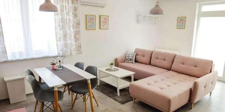 Moderní apartmány u termálů Podhájska: privátní wellness, dětský koutek, herna a spousta zeleně