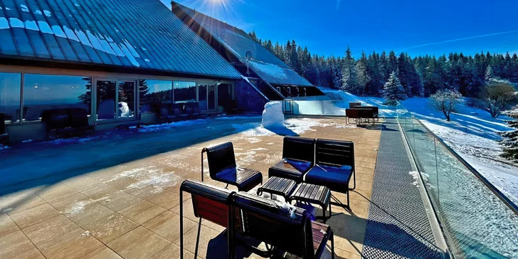 Horský hotel u Pece pod Sněžkou: snídaně či polopenze a 90 min. wellness